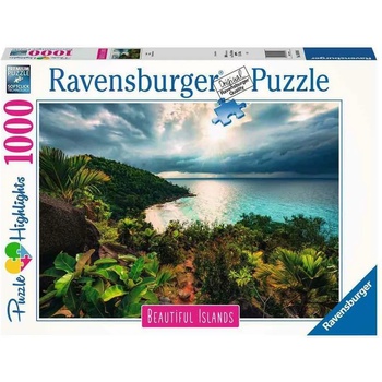 Ravensburger Пъзел Ravensburger от 1000 части - Хавайски пейзаж (16910)