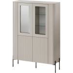 Cama meble Витрина Cama VERA 110x40x160 мат кашмир (471011)
