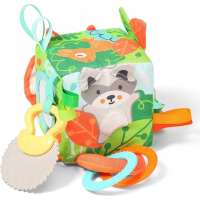 LOVI sklenená fľaštička Diamond Glass mašlička modrá 250 ml