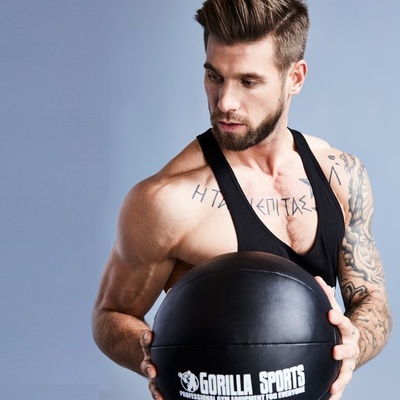 Gorilla Sports Medicinbal kožený 5 kg