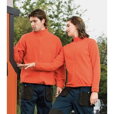 Malfini dámská fleece mikina JACKET 504 oranžová