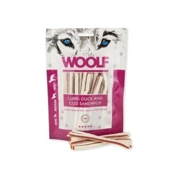 Woolf Dog Duck & Codfish Soft Sandwich LONG 100 g