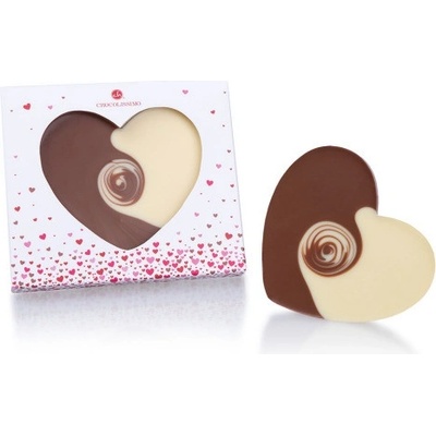 Chocolissimo - Srdce z bielo-mliečnej čokolády 70 g