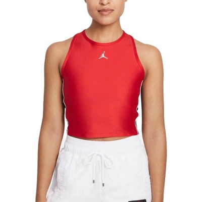 Jordan Essential Cropped Tank Top Red
