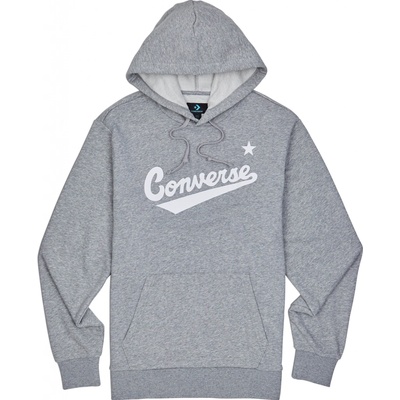 Converse FLEECE SCRIPTED LOGO PULLOVER hoodie pánska mikina