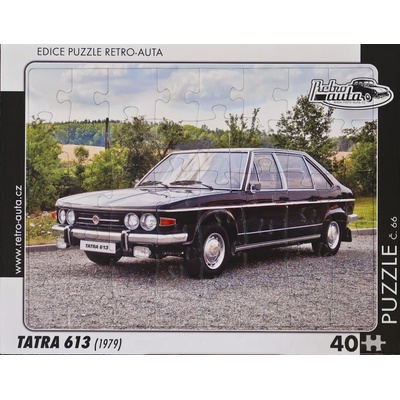 Retro-Auta č. 66 TATRA 613 1979 40 dílků