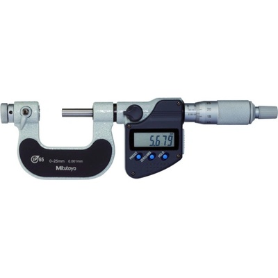 Mitutoyo Digimatic Třmenový mikrometr na měření závitů IP65 75-100 mm 326-254-30