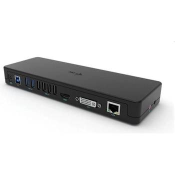 i-Tec USB 3.0 / USB-C Dual Display Docking Station HDMI DVI + VGA CAHDMIDVIDOCKPRO