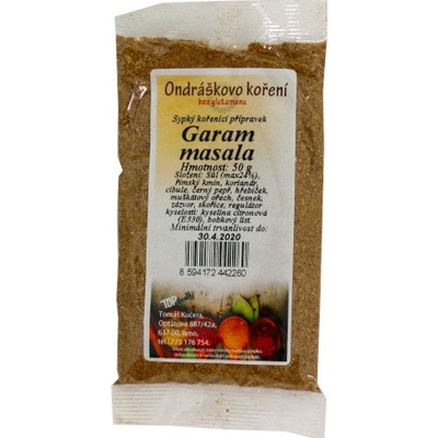 Ondráškovo koření Garam masala 50 g