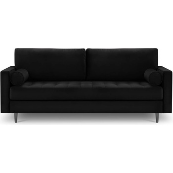 Milo Casa Диван от черно кадифе , 219 см Santo - Milo Casa (MIL_3S_44_A3_SANTO8)