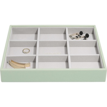 Stackers Ковчеже за бижута Stackers 9 камери cлassic зелена салвия (75708)