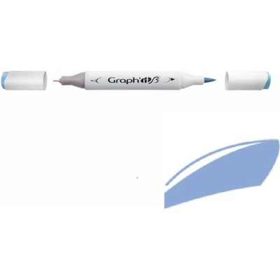 Lihová fixa GRAPH'IT oboustranná Brush & Fine, Celestial