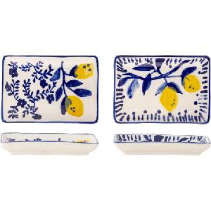 Bloomingville Чинийки за сервиране на закуски Maxima 15 x 11 см 2 бр (82061944)