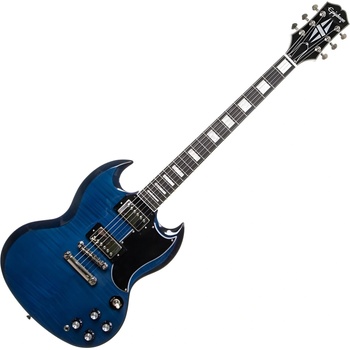 Epiphone SG Custom Figured Viper Blue Електрическа китара