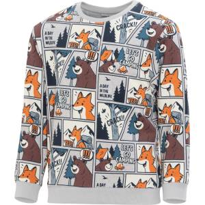 NAME IT Блуза nmmoswaldy ls nreg sweat bru box (601775090092)
