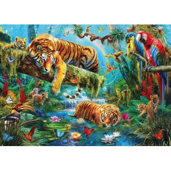 KS Games - Puzzle Krasny: Tigers Idyll - 2 000 piese