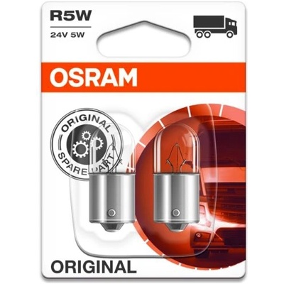 OSRAM Крушка osram r5w, 24v, 5w, 2 броя