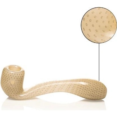 Skleněná Fajfka GRAV® Classic Sherlock Bubble Trap White – Zboží Mobilmania