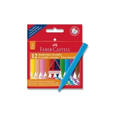 Faber-Castell Plastic Colour plastové pastely 12 barev