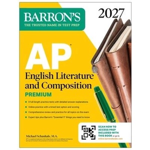 AP English Literature and Composition Premium, 2027: Prep Book with 8 Practice Tests + Online Practice (ISBN: 9798349701474)
