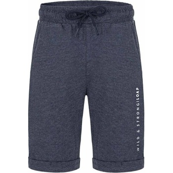 Loap BOOSAC tmavě šedá chlapecké šortky