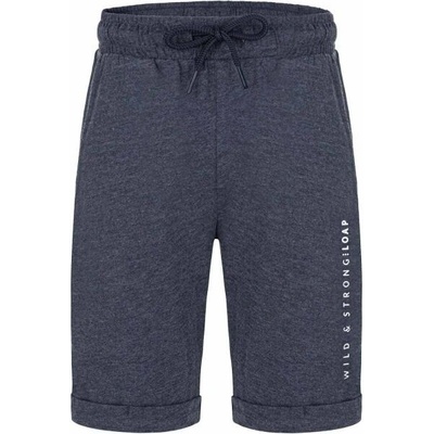 Loap BOOSAC tmavě šedá chlapecké šortky