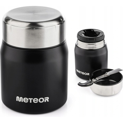 Meteor Termoska na oběd 500 ml černá