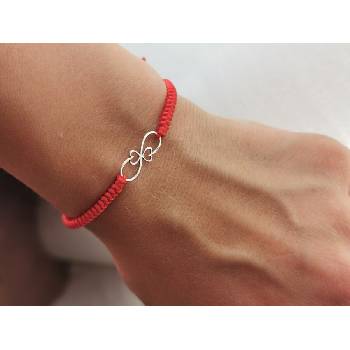 Image 1 of Дамска сребърна гривна Безкрайност (ДСГ 10)