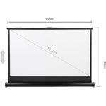 Maclean Преносим проекционен екран Compact 40"" 16: 9 Свободностоящ Офис (MC-962) Прожекционни екрани