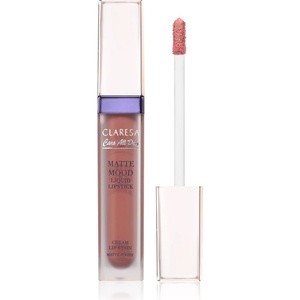Claresa Care All Day Matte Mood Liquid Lipstick матиращо течно червило цвят 01 Joyful 7ml