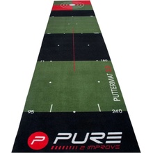 Pure2Improve Tréningová podložka na golf 300x65 cm
