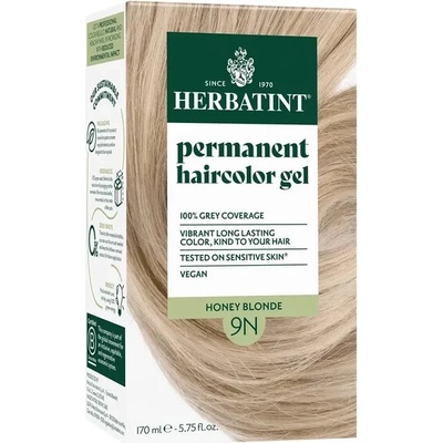 Herbatint Prírodná permanentná farba na vlasy 9N - medová blond/veľmi svetlá blond 170 ml