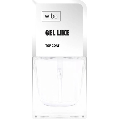 WIBO Заздравител и топ лак за нокти Gel Like, 8.5 ml