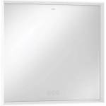 Hansgrohe Xarita E - Огледало със LED осветление и отопление, 80x70 см, сензор за допир, матово бяло 54987700 (54987700)