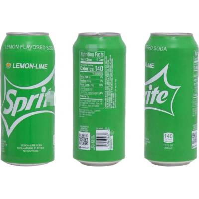 Камуфлажен силиконов калъф с имитация на Sprite кен 500ml (61120098)