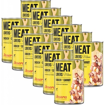 Josera Dog Meat Lovers Menu Chicken with Carrot 12 x 800 g