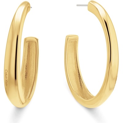 Calvin Klein Výrazné kruhové náušnice Modern Purity 35000836