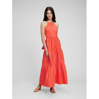 GAP Макси рокля с волан GAP GAP | Oranzhev | ЖЕНИ | S