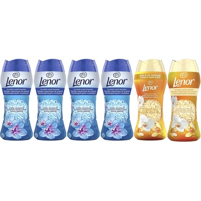 Lenor vonné perličky na pranie 4 x 195 g Spring Awakening + 2 x 195 g Gold Orchid & Vanilla