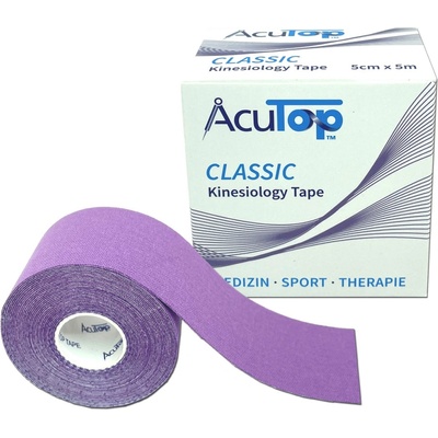 Acu top Kineziologický tejp fialový 5 cm x 5 m