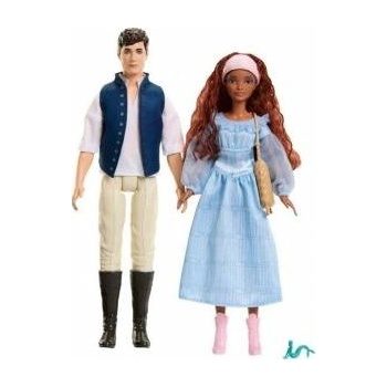 Mattel Disney little mermaid ariel&prince eric hlx14 wb4