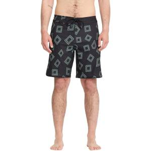 Volcom Бански гащета Volcom Contact Scallop Stoney 19´´ swimming shorts - Black (Black)