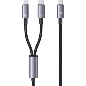 Image 1 of USAMS Кабел Usams 72W 2IN1 Aluminum Alloy Data Cable, 1.2 м (SJ740USB101)