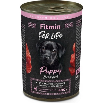 Fitmin For Life pre šteniatka hovädzie mäso 400 g