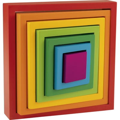 Playtive dúha Montessori dúha štvoruholníky 100336963