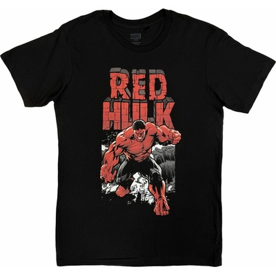 Tričko Red Hulk Comic čierna