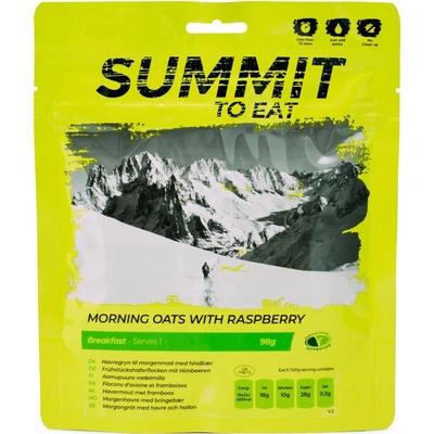Summit to Eat Ovsená kaša s malinami 98 g