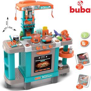 Buba Детска кухня Buba 008-938A синя с реакция при докосване