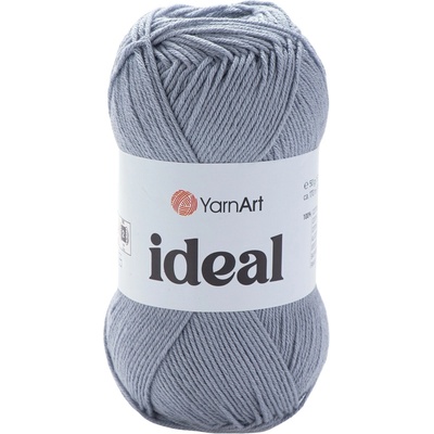 YARNART Ideal 244 Grey Плетива прежда (Ideal 244)