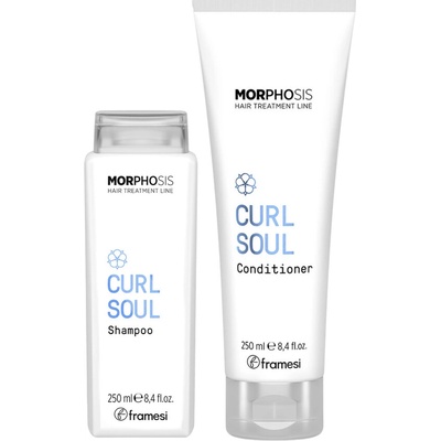 Kazeta Framesi Morphosis Curl Soul šampon 250 ml + kondicionér 250 ml